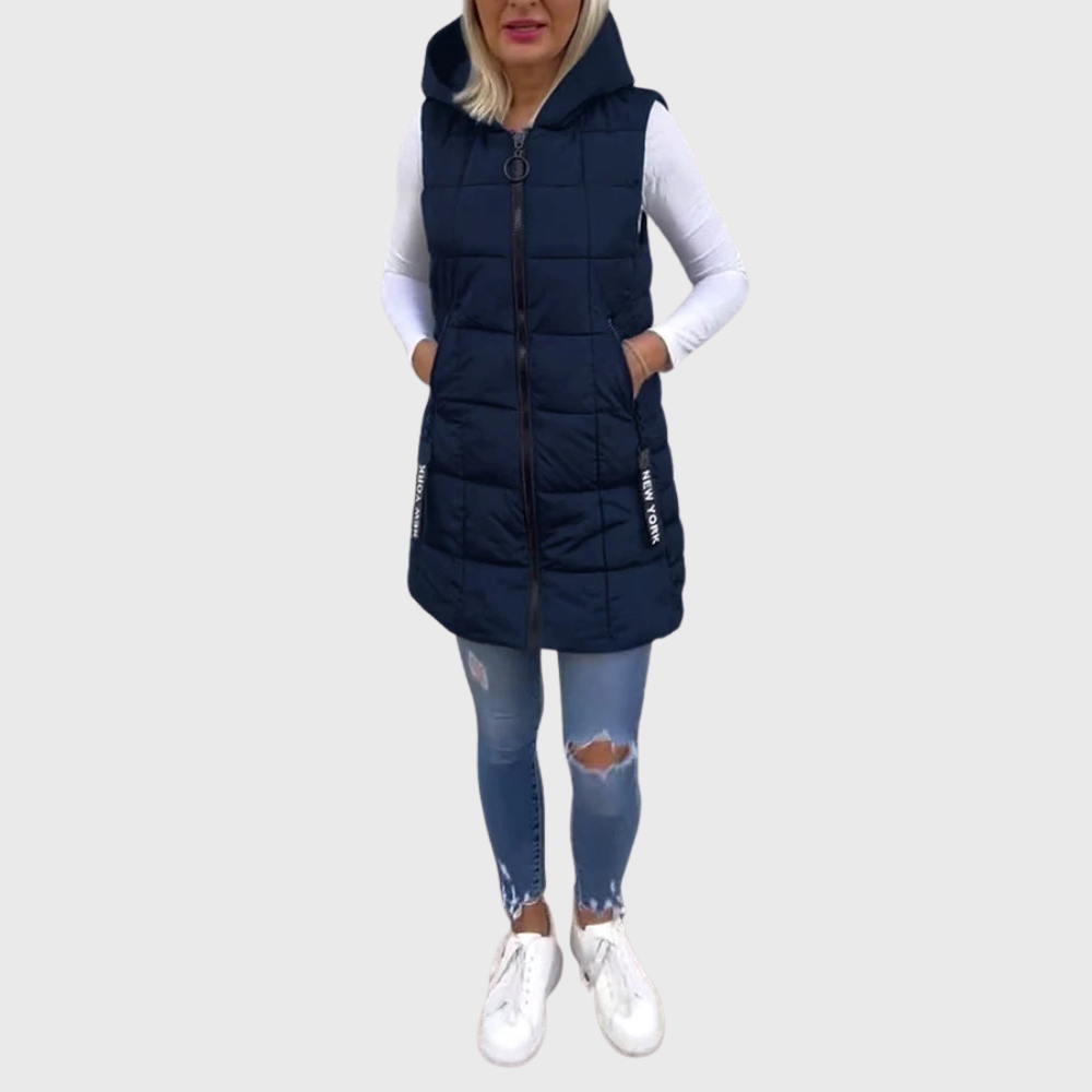 Alba | Women's Sleeveless Padded Winter Coat 6