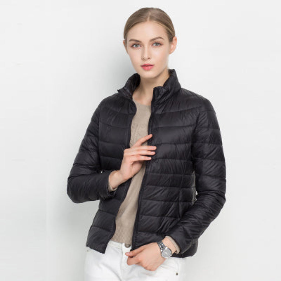 Andrea | Women's Long-Sleeved Quilted Warm Winter Jacket 0