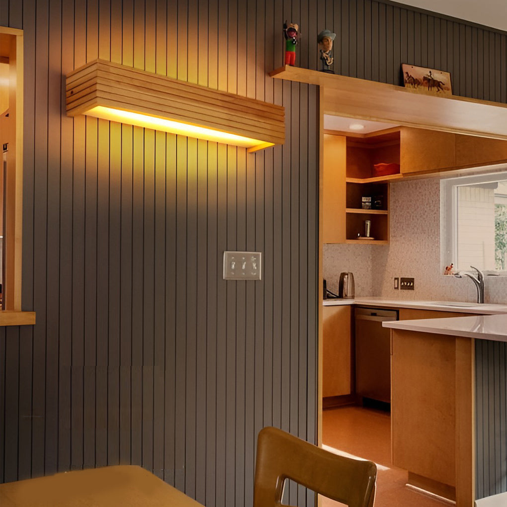 AquaLume – Rectangular LED Nordic Wall Mirror Light 8