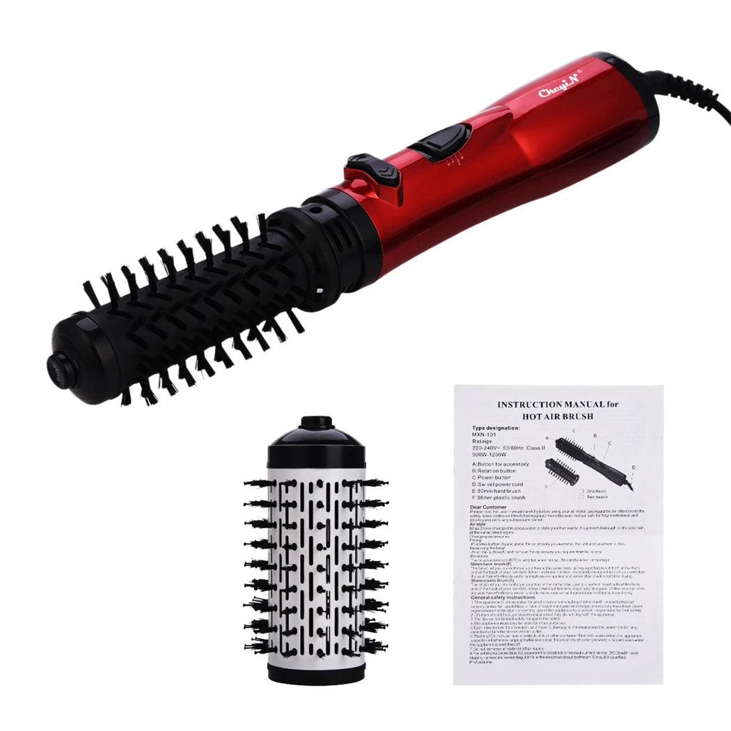 Auto-Rotating Hair Styler Ionic Round Brush 2-in-1 for Effortless Volume 2