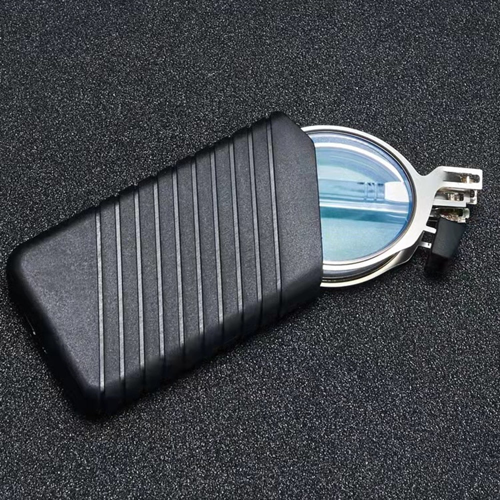 Blue Light Filter Foldable Reading Glasses – Ultralight Pocket-Sized Design with Case 8