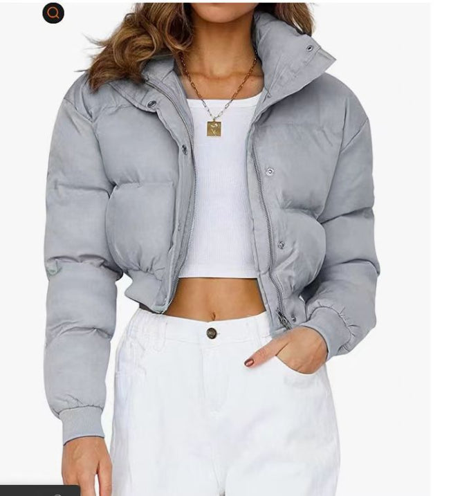 Brielle | Cozy Women’s Winter Short Puffer Jacket with Hood 0