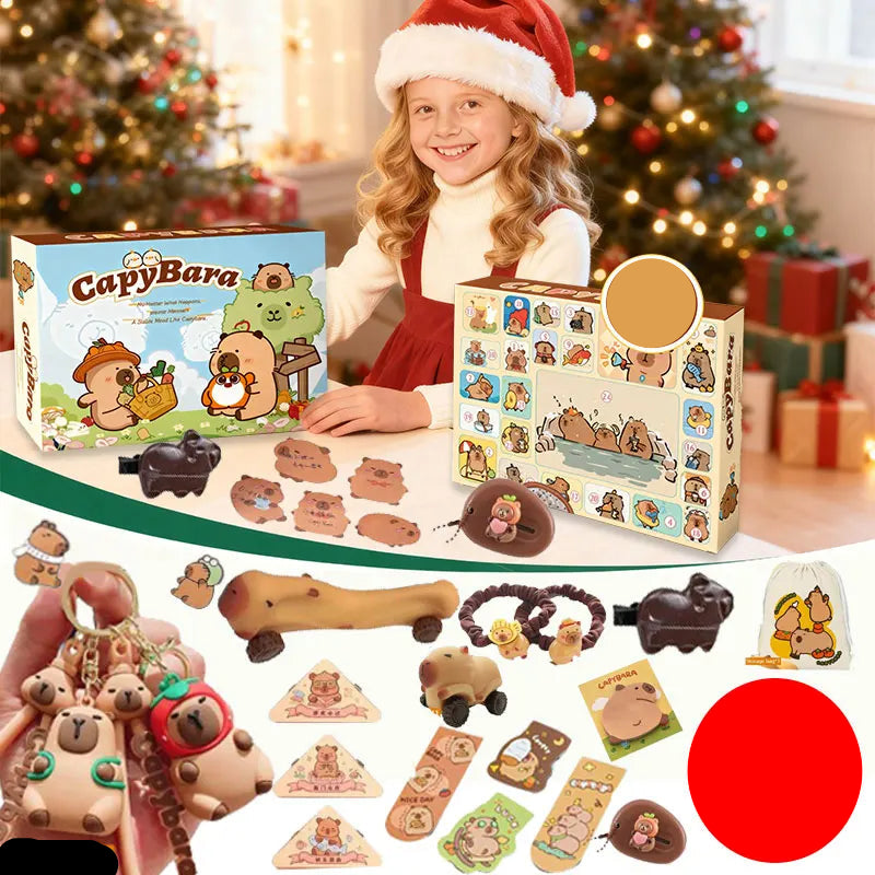 CapybaraJoy | Delightful Kids’ Advent Calendar with Cute Daily Capybara Surprises 0