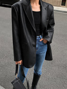 Chloe | Timeless Lapel Pockets Jacket 1
