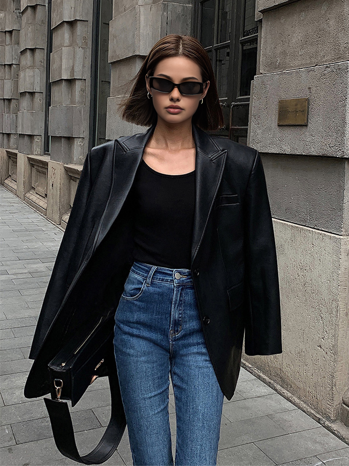 Chloe | Timeless Lapel Pockets Jacket 3