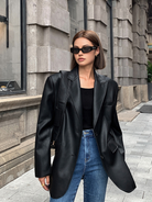 Chloe | Timeless Lapel Pockets Jacket 5