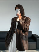 Chloe | Timeless Lapel Pockets Jacket 6