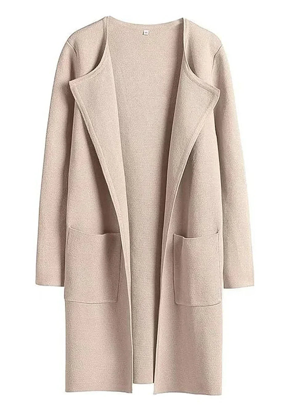 Classic Women’s Wool Blend Coat – Relaxed Fit Knee-Length Winter Coat with Wide Lapel for Everyday Elegance 12