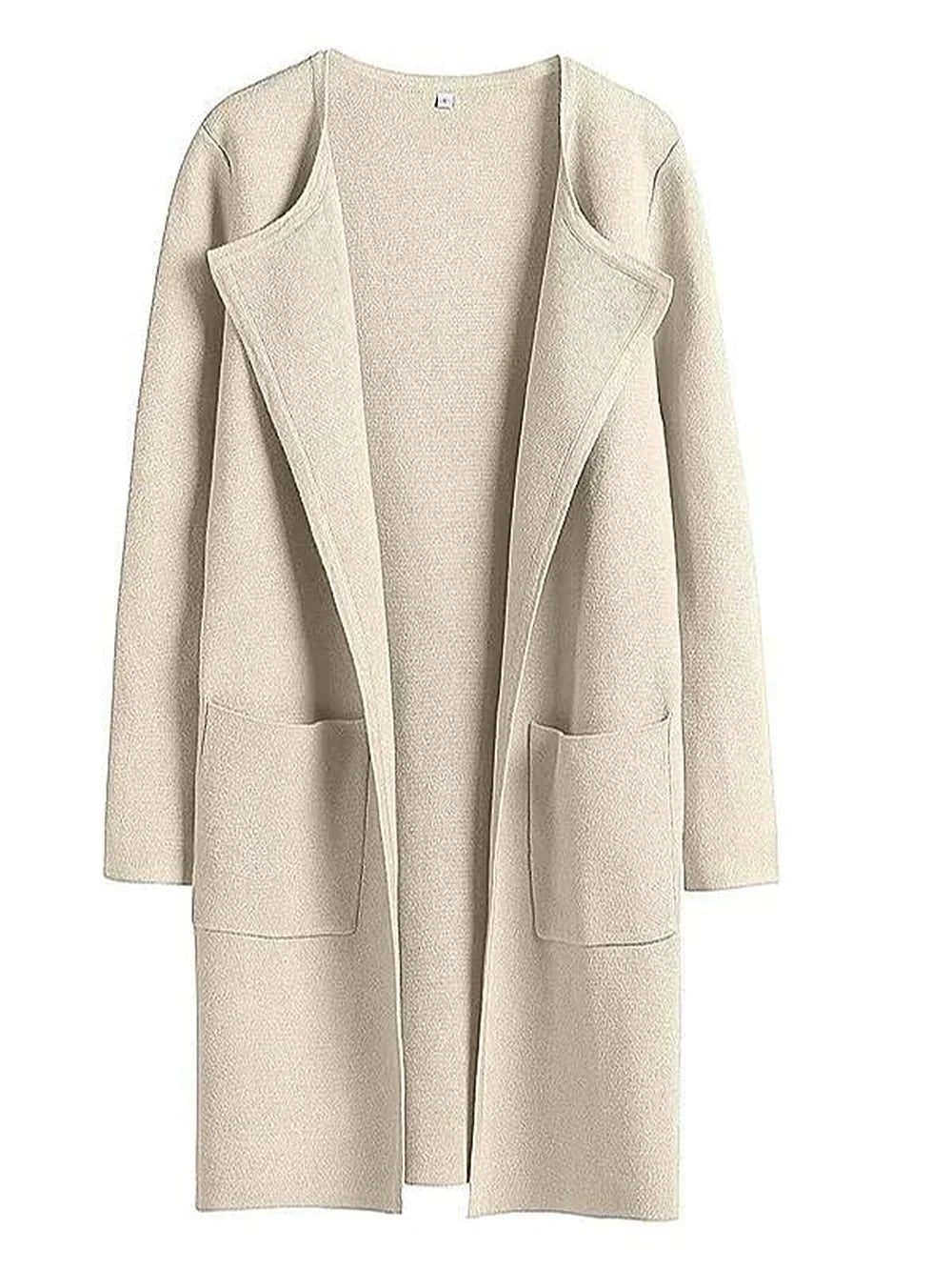 Classic Women’s Wool Blend Coat – Relaxed Fit Knee-Length Winter Coat with Wide Lapel for Everyday Elegance 14