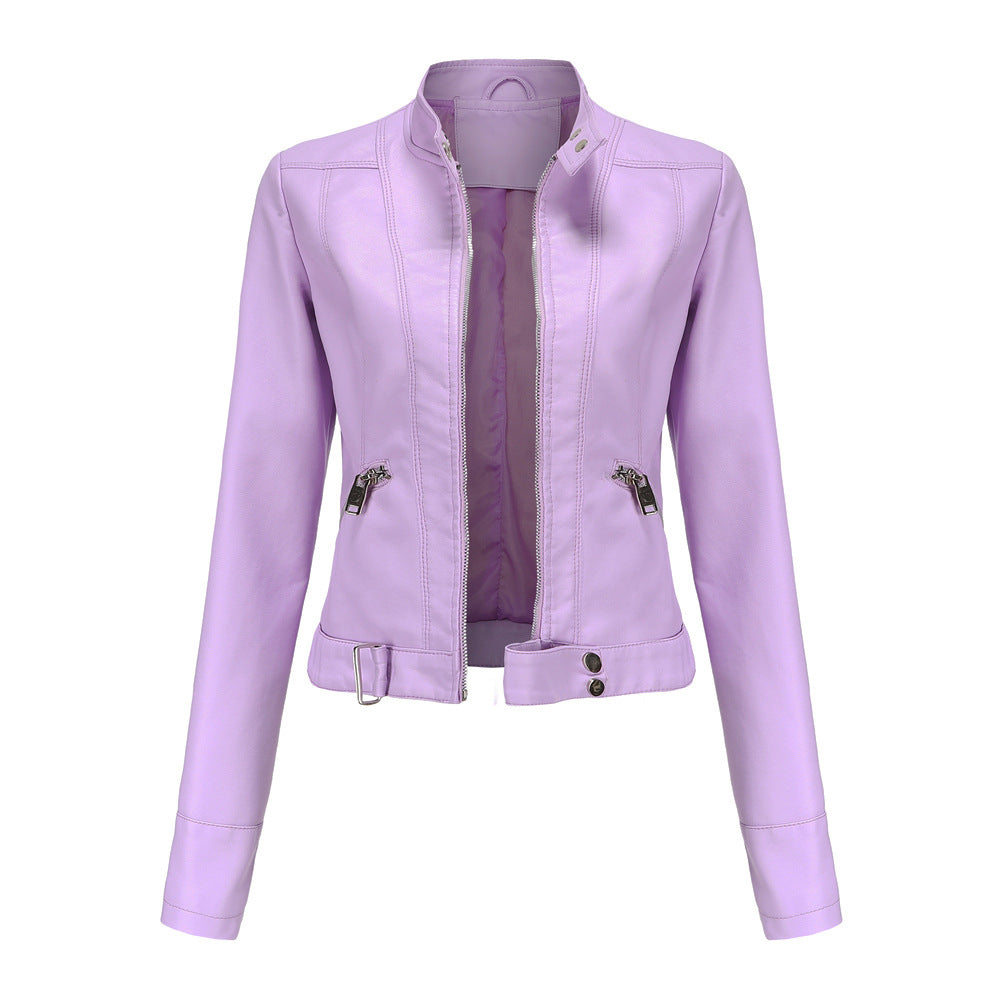 Clementine | Stylish Fitted Leather Jacket for Women - Elevate Your Look 3