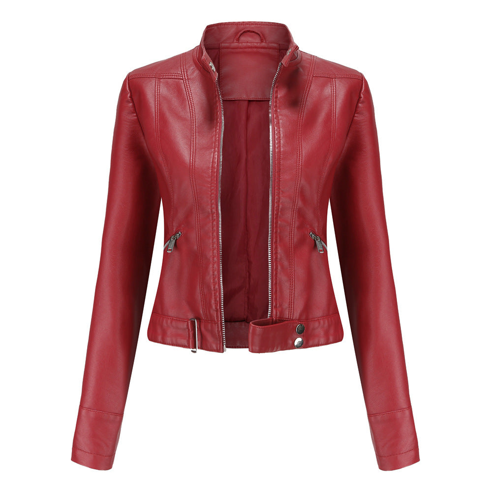 Clementine | Stylish Fitted Leather Jacket for Women - Elevate Your Look 4