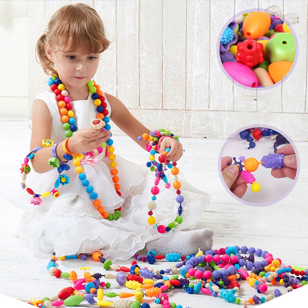 ColorfulBead Haven | Engaging Jewelry Making Kit for Creative Kids 0