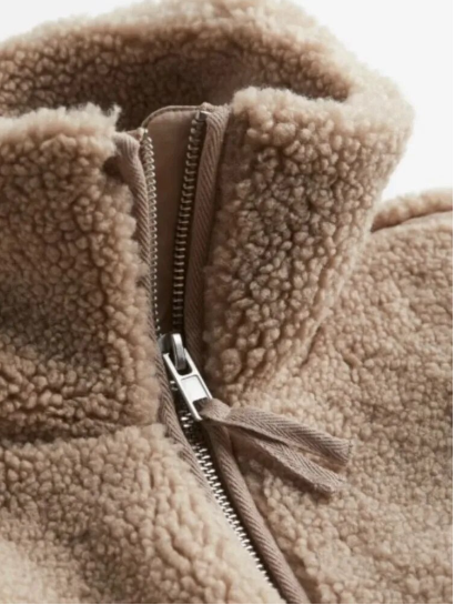 CozyFleece | Stylish Oversized Winter Teddy Jacket for Women 5