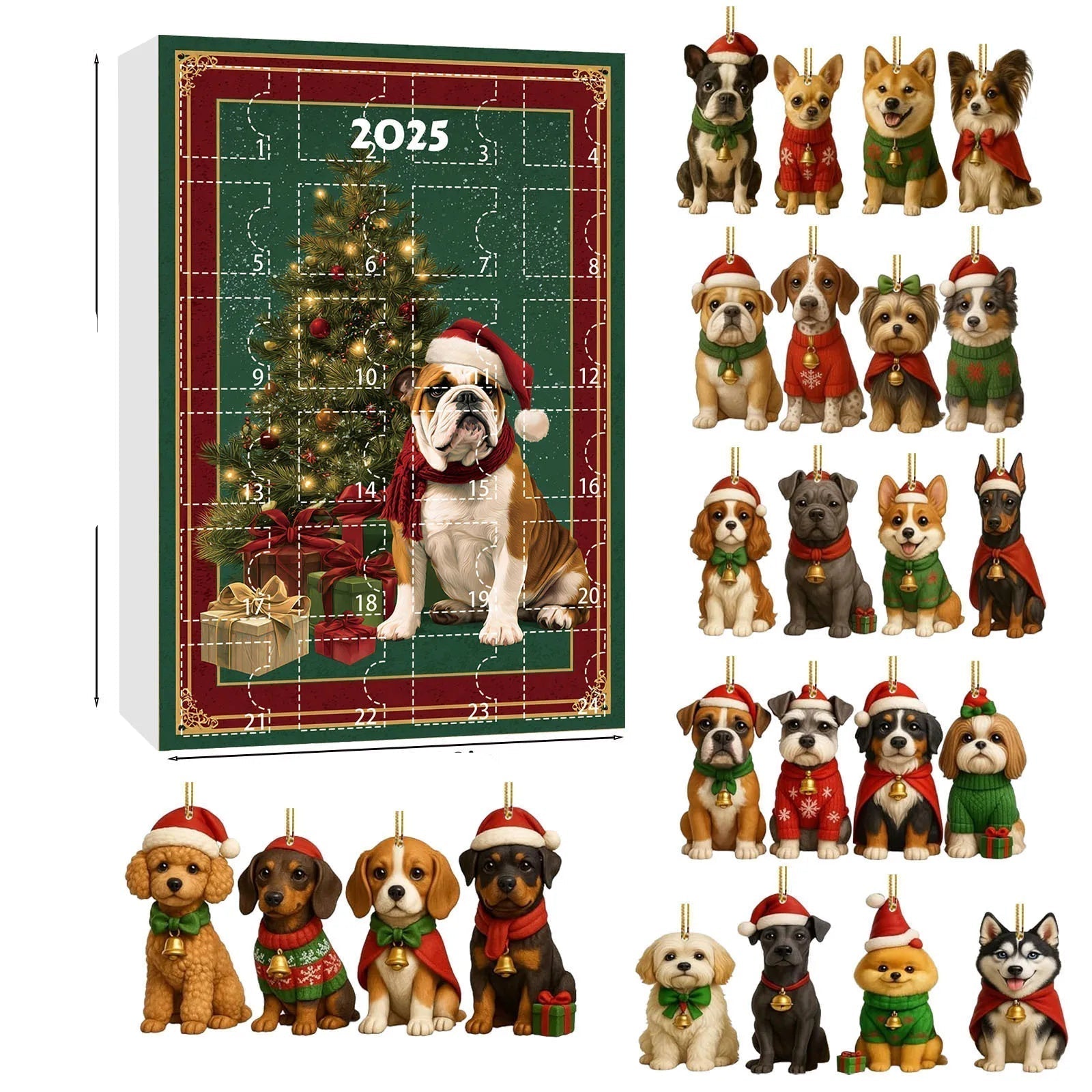 Dachshund Delight | Cute Dog-Themed Advent Calendar with Charming Surprises 6