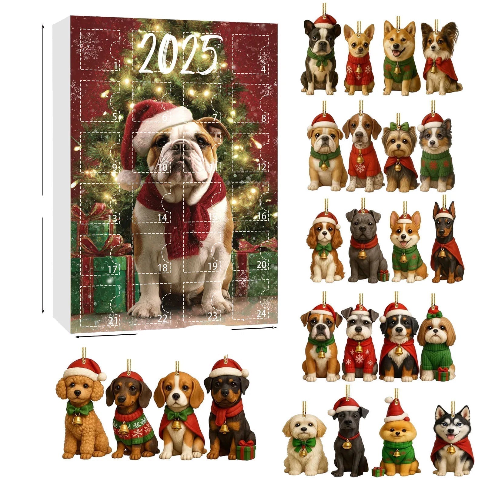 Dachshund Delight | Cute Dog-Themed Advent Calendar with Charming Surprises 7