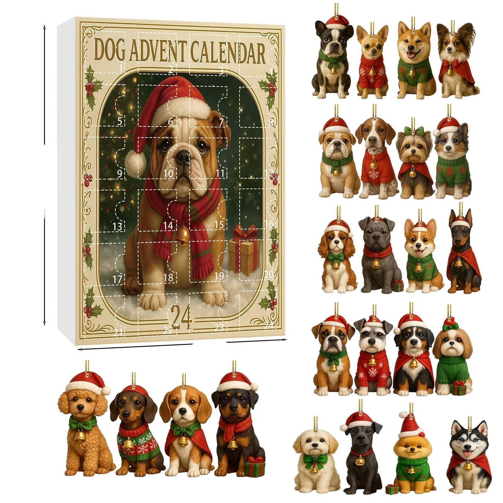 Dachshund Delight | Cute Dog-Themed Advent Calendar with Charming Surprises 8
