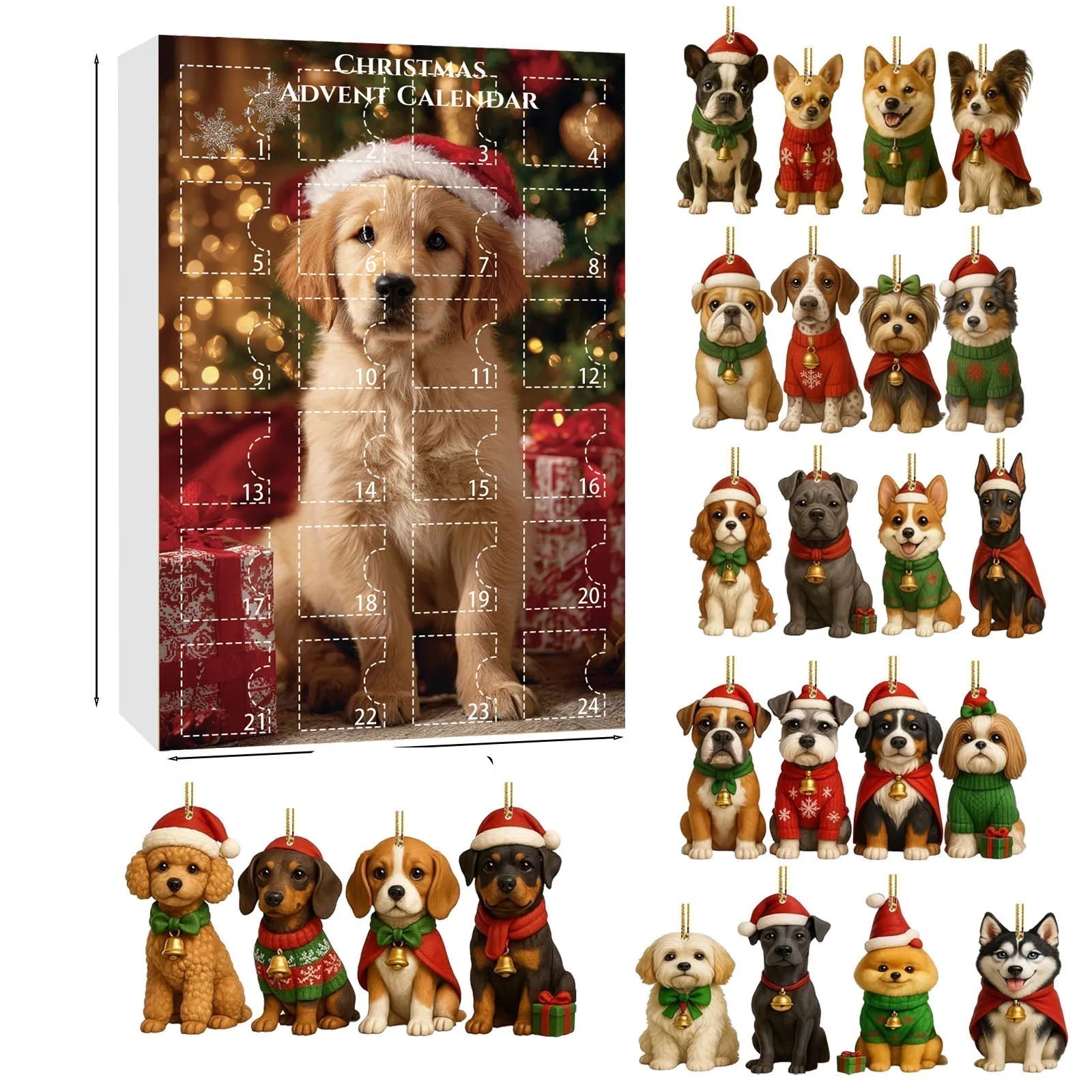 Dachshund Delight | Cute Dog-Themed Advent Calendar with Charming Surprises 9