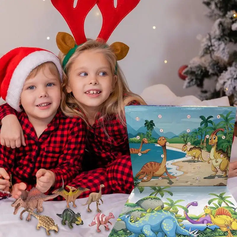 DinoDelight | Colorful Dinosaur-Themed Advent Calendar for Kids with Daily Surprises 2