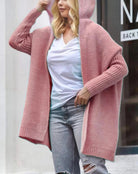 Elena Vero | Women's Knitted Hooded Cardigan 1