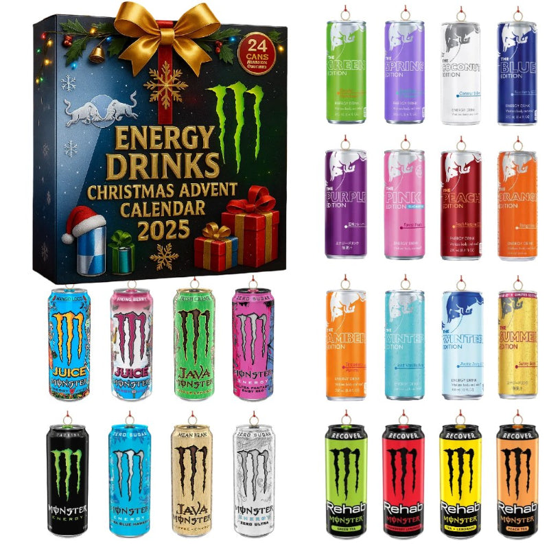 FestiveAura | Unique Limited Edition Advent Calendar for Energy Drink Lovers 1