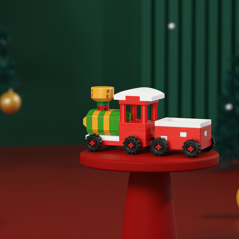 FestiveBlocks | Creative Mini Building Toys Set for Holiday Family Fun 5