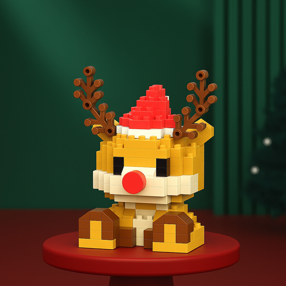 FestiveBlocks | Creative Mini Building Toys Set for Holiday Family Fun 9