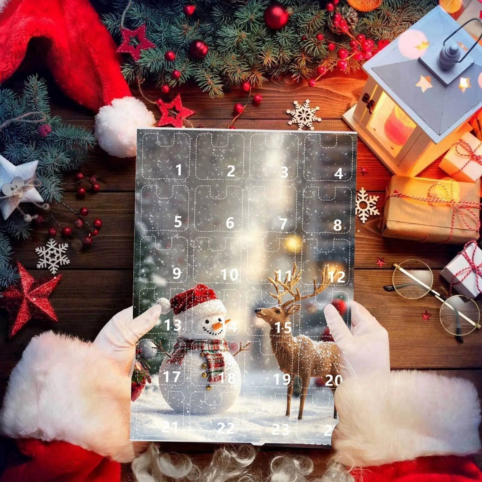 FestiveJoy | Family Christmas Advent Calendar with 24 Fun Surprises for 2025 3
