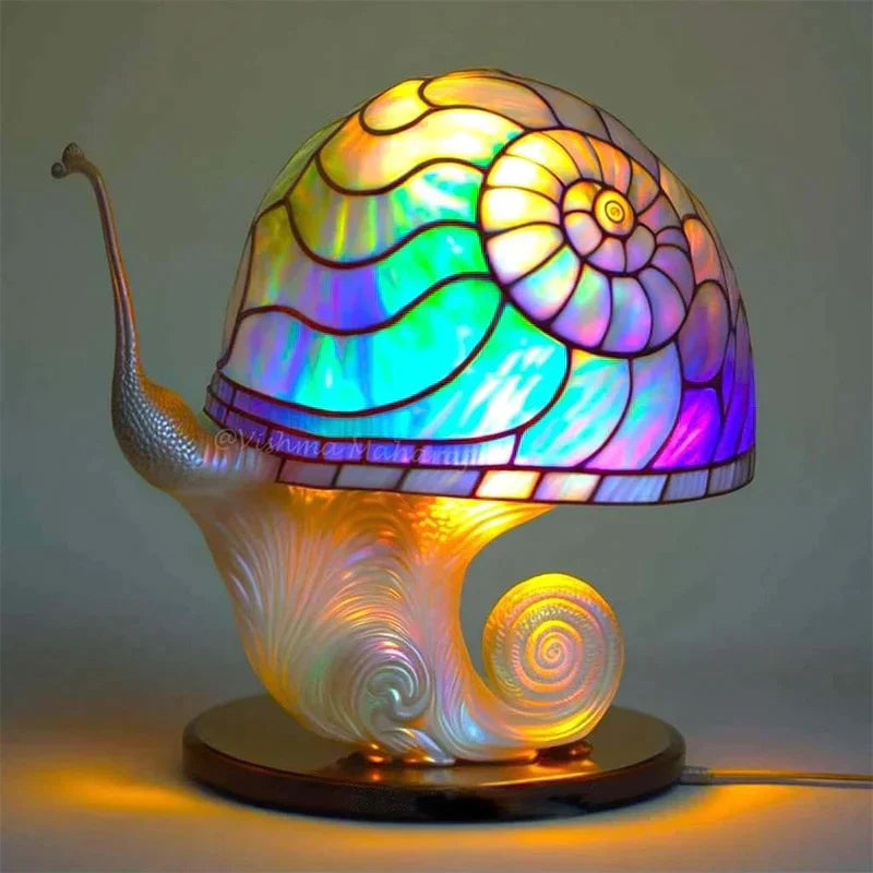 GlassMuse | Handcrafted Light with Vibrant Stained Glass Design 3