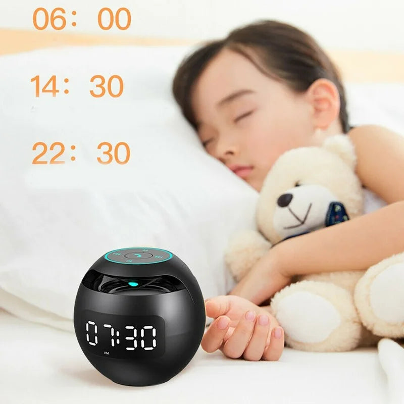 GlowRhythm – Alarm Clock Speaker with Ambient LED Display 5
