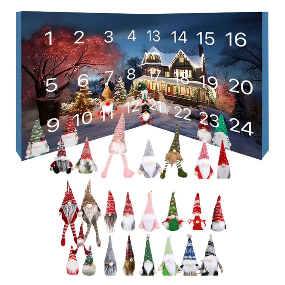 GnomeMagic | Whimsical Plush Christmas Advent Calendar for Kids 2025 Edition 0