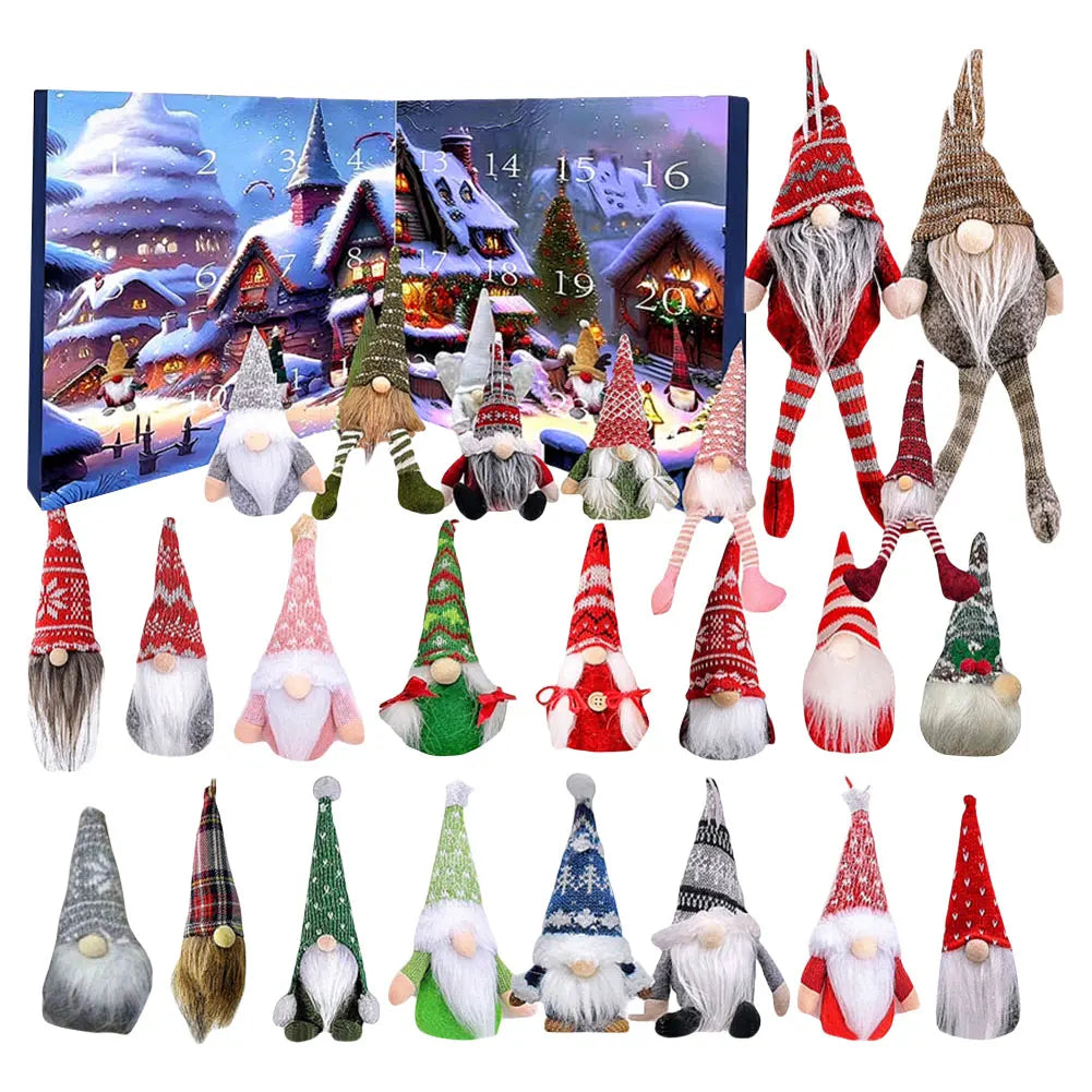 GnomeMagic | Whimsical Plush Christmas Advent Calendar for Kids 2025 Edition 1