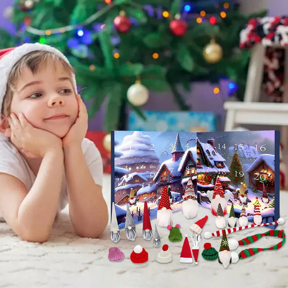 GnomeMagic | Whimsical Plush Christmas Advent Calendar for Kids 2025 Edition 2