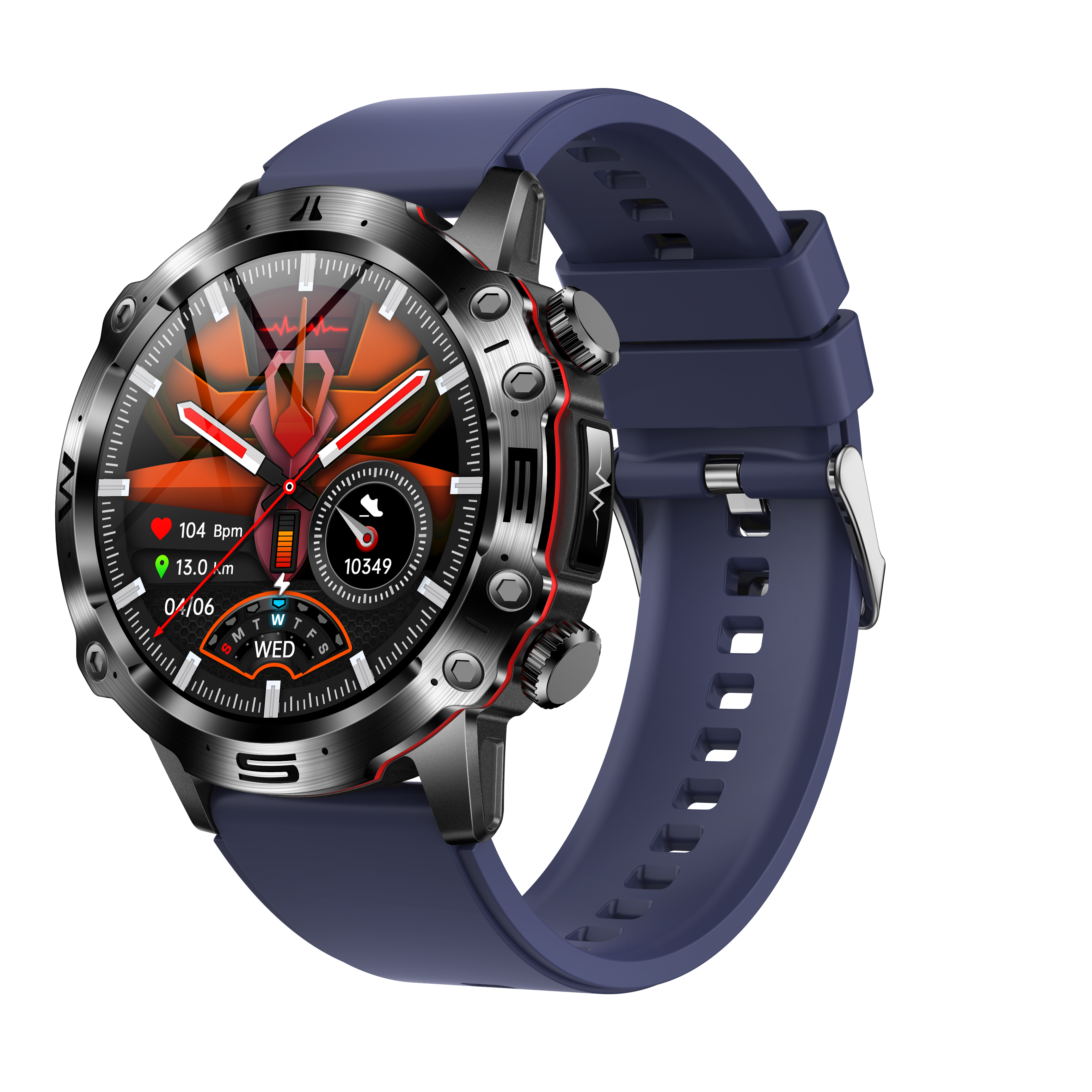 High quality ECG | EKG blood sugar blood pressure health sports watch 3