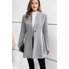 Isabelle Roche | Elegant Knitted Blazer with Lapel Collar 5