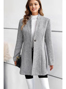 Isabelle Roche | Elegant Knitted Blazer with Lapel Collar 7