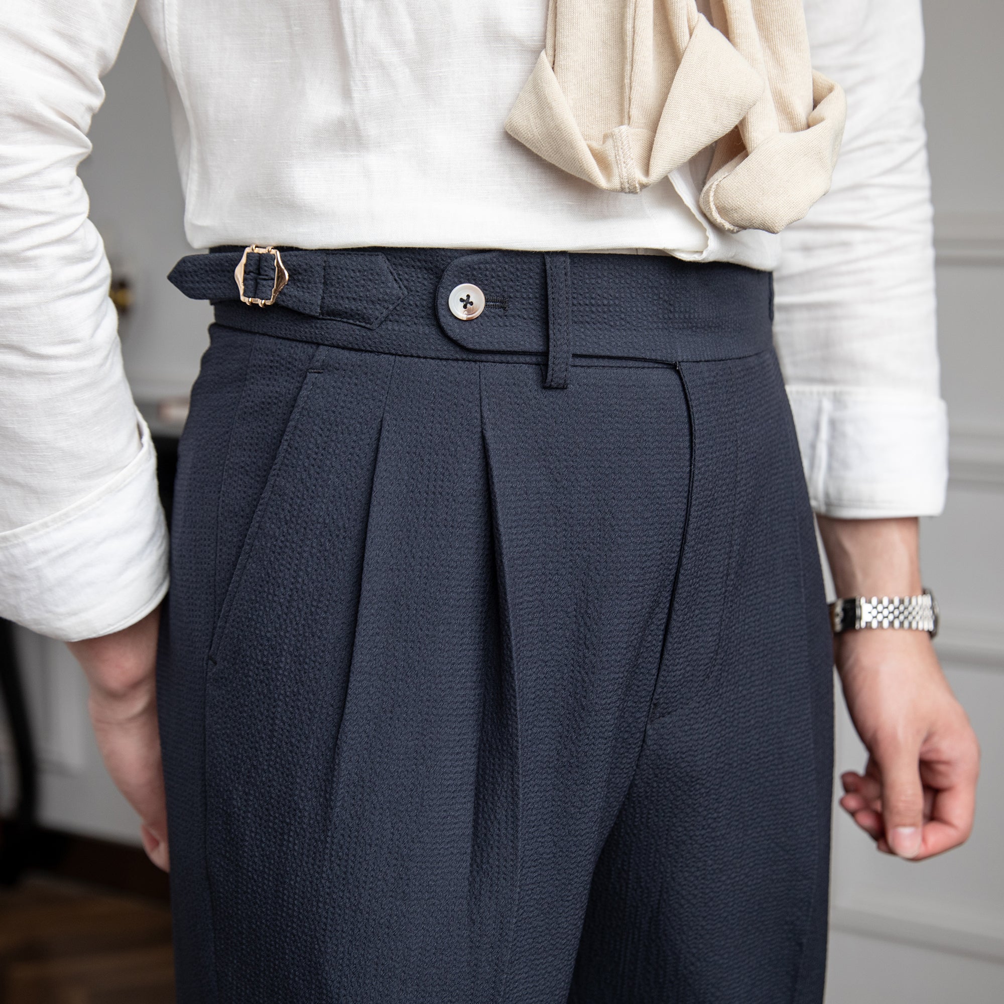 Liam | Vintage High Waist Trousers 10
