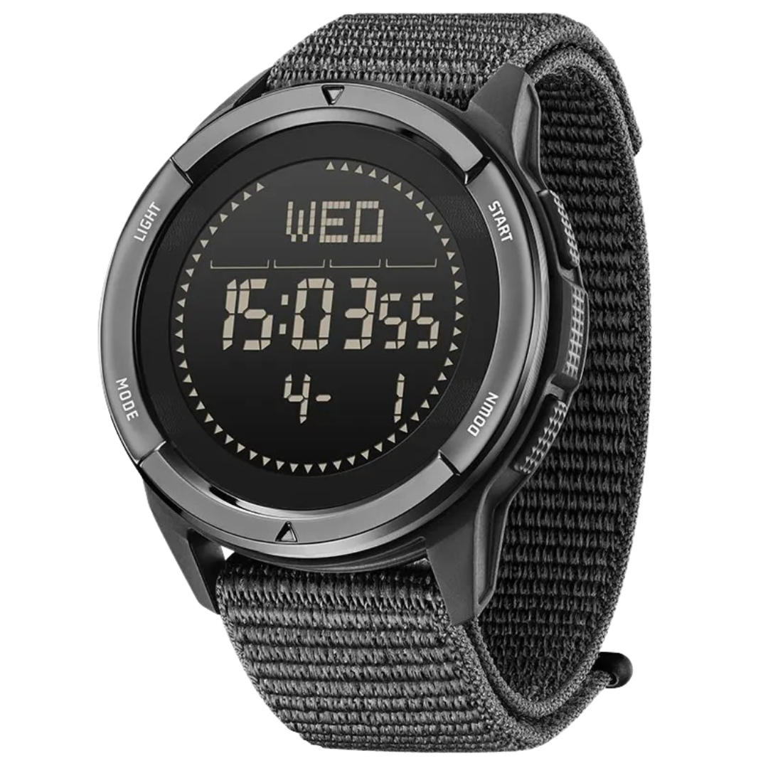 Lightweight Waterproof Adventure Watch with Carbon Fiber Design, GPS, Heart Rate Monitor, and Compass 2