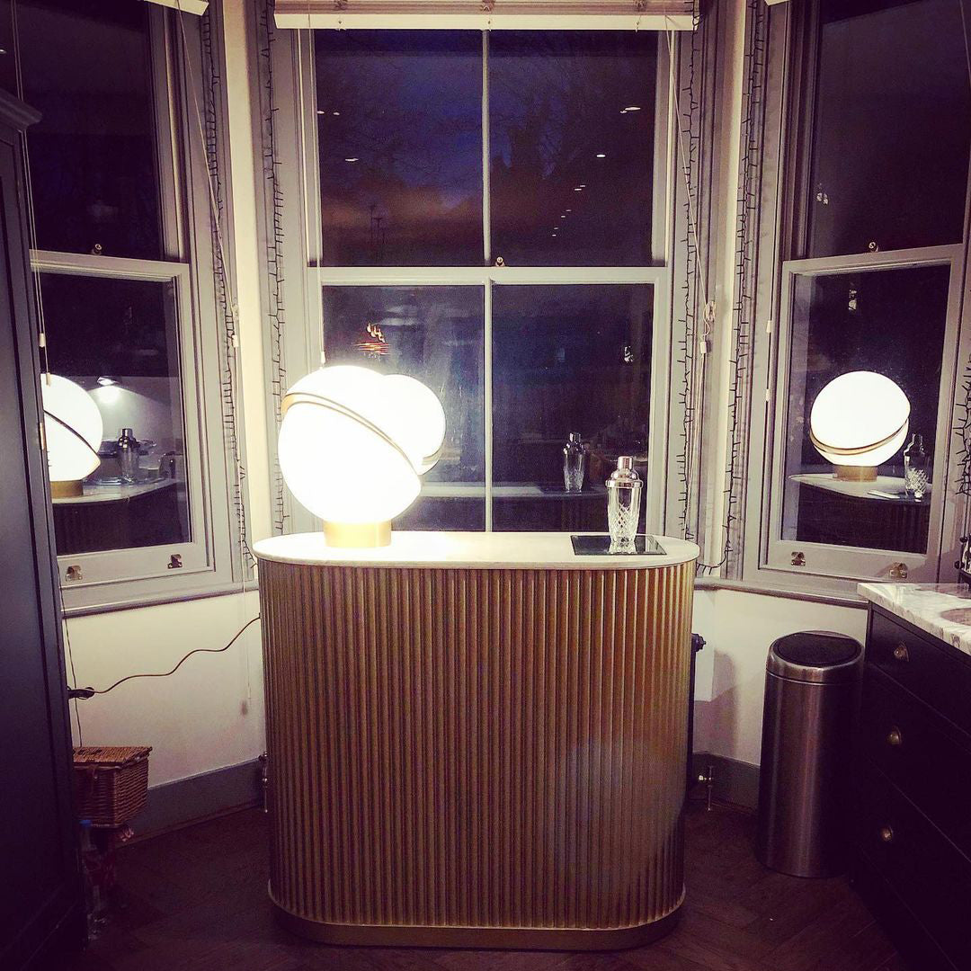 LuxeMoonbeam - Table Lamp with Unique Crescent Design and Cozy Radiance 5