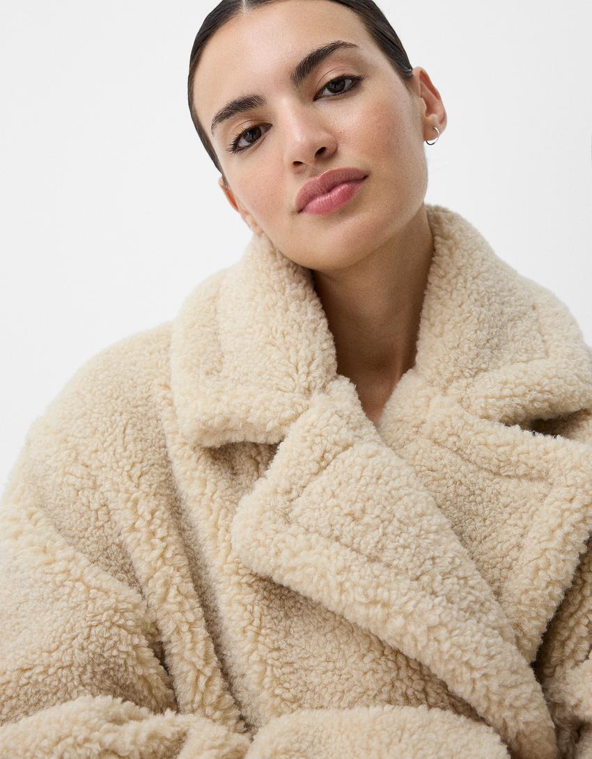 Marcelline | Cozy Women's Oversized Coat – Stylish Faux Fur with Warm Elegance 4