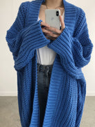 Mckenzie | Oversize Split Knit Outerwear 3