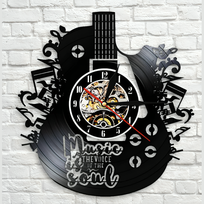 MelodicVinyl | Creative Unique Wall Clock Decor for Music Lovers 2