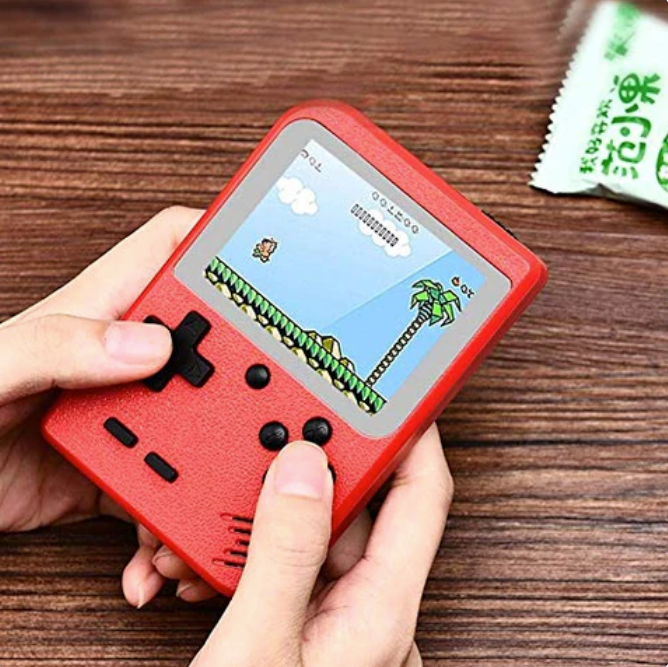 Mini Retro Gaming Console – Handheld Portable Game Player with 400 Built-in Classic Games for Travel 1