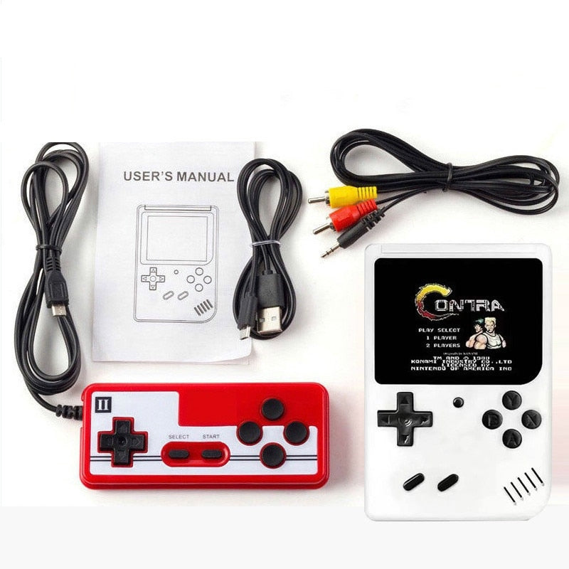 Mini Retro Gaming Console – Handheld Portable Game Player with 400 Built-in Classic Games for Travel 10