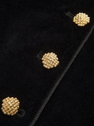 Miracle | Velvet Stand Collar Blazer 3