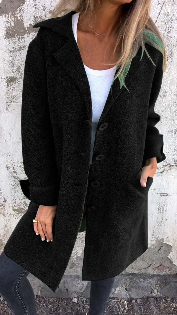 Mireille | Elegant Women's Long Coat – Wool Blend Design with Lasting Charm 7