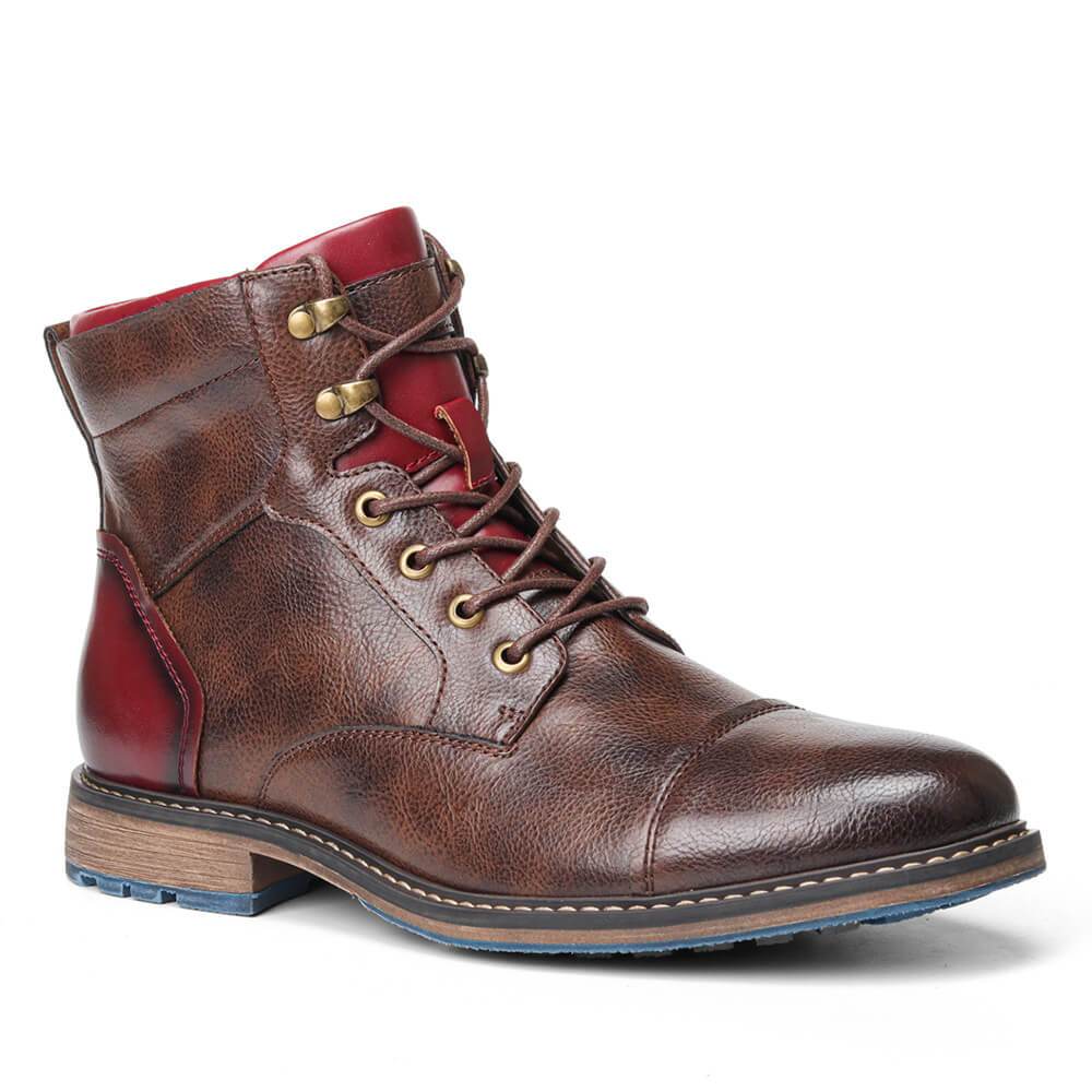 OxfordElegance | Timeless Stylish Mens Leather Dress Boots for Modern Gentlemen 3