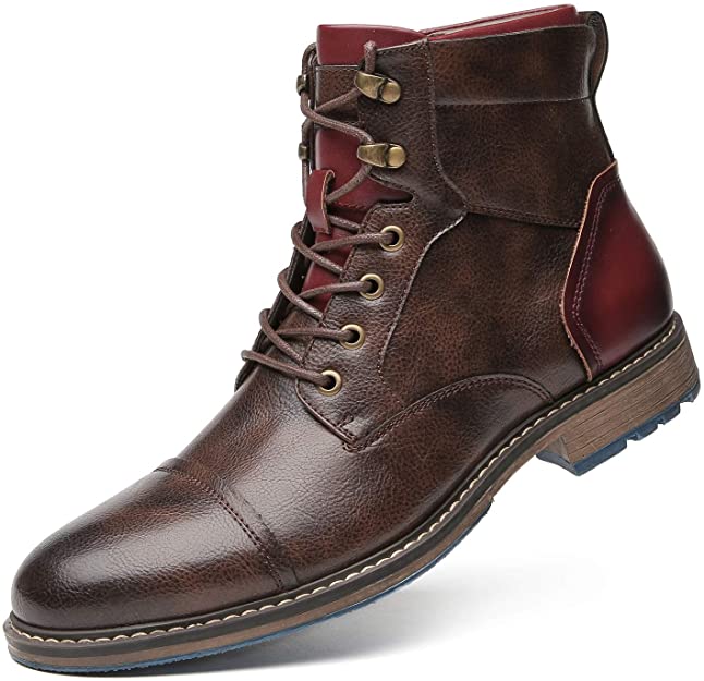 OxfordElegance | Timeless Stylish Mens Leather Dress Boots for Modern Gentlemen 4