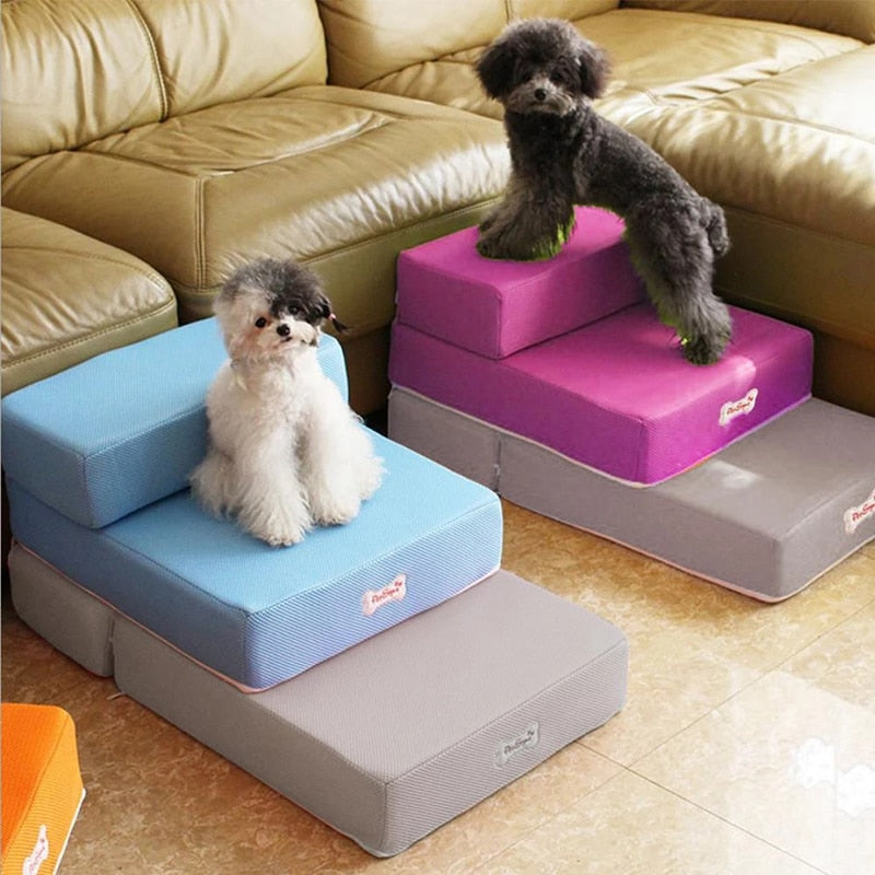 Premium Dog Steps – Non-Slip Pet Stairs for Bed & Sofa, Joint-Friendly Design for Small and Senior Dogs 3