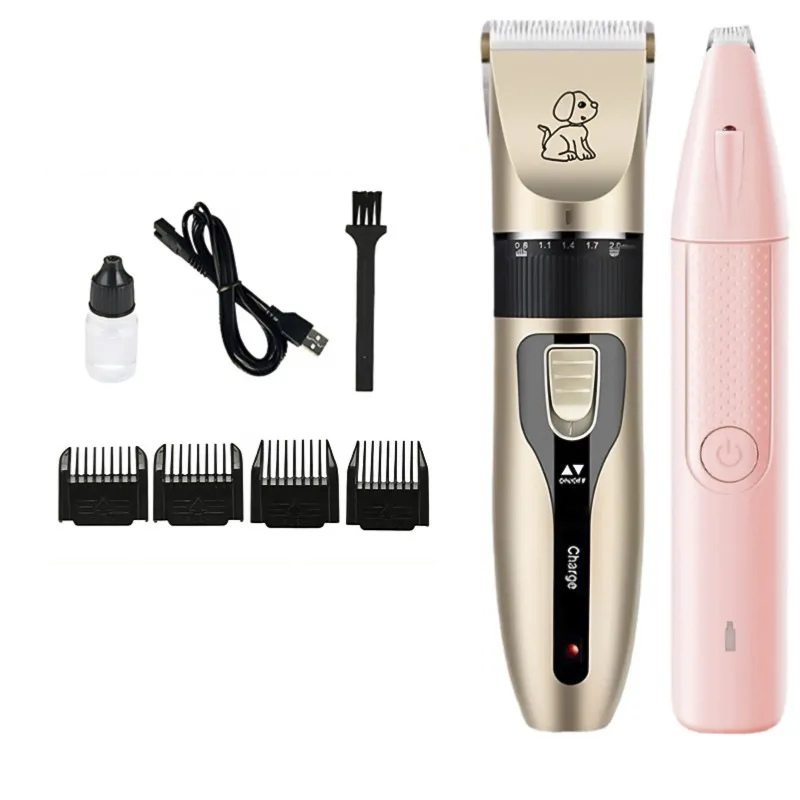 QuietClip Pro Clippers – Whisper-Quiet with a Long-Lasting Battery and Precision Blades for Stress-Free Pet Care. 3