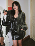 Retro Velvet Blazer 1